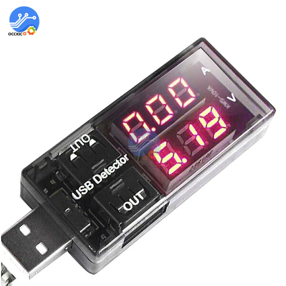 Красный + синий/красный красный зарядное устройство Dual USB тока Напряжение