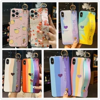 cases for samsung galaxy note 8 9 10 plus 20 ultra a10 a20 a40 a50s a70 a51 a71 a21s a31 m51 phone holder soft wrist strap cover