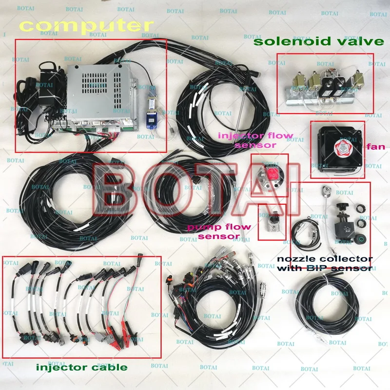 Новая версия CRS960 COMMON RAIL Инжектор и насос программа тестирования с CR инжектор QR BIP