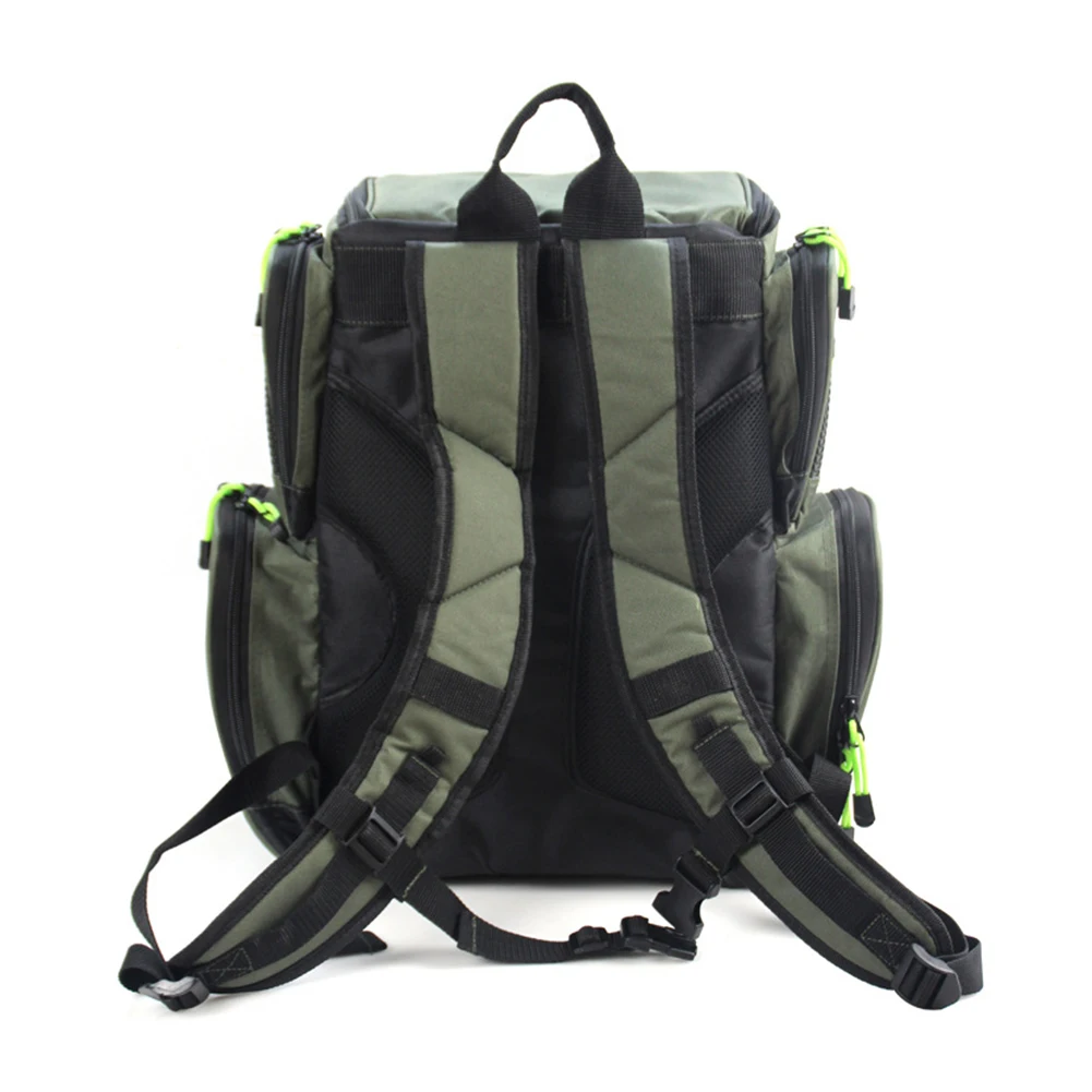 

Hiking Men Women Trekking Sport Large Capacity Durable Outdoor Army Green Multifunctional Camping Travel Fishing Backpack