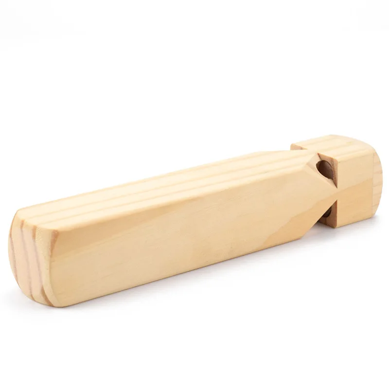 

1 Pcs Cute Kids Wooden Train Whistle Baby Developmental Parent-child Teaching Musical Instrument Educational Toys Party Favors