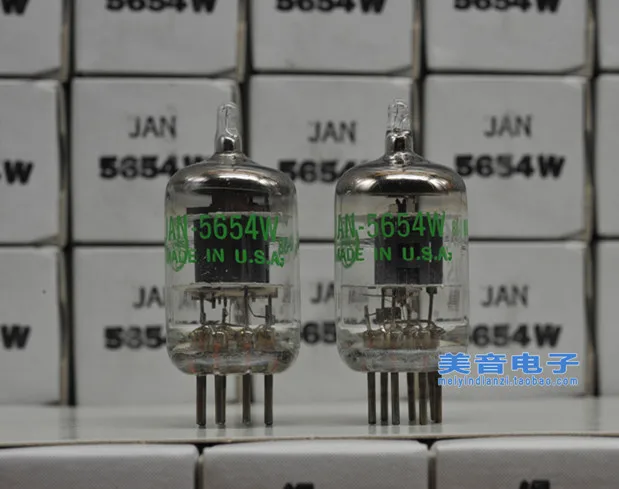 

2PCS US GE 5654 Electronic Tube Valve Vacuum Tube For Replacement 6J1 6m 1 6AK5 EF95 Pairing Tube Amplifier