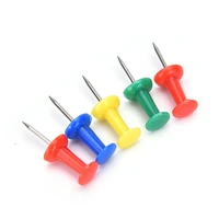80pcs assorted making thumb tacks multicolor plastic tacks push pins cork board office school stationery supplies