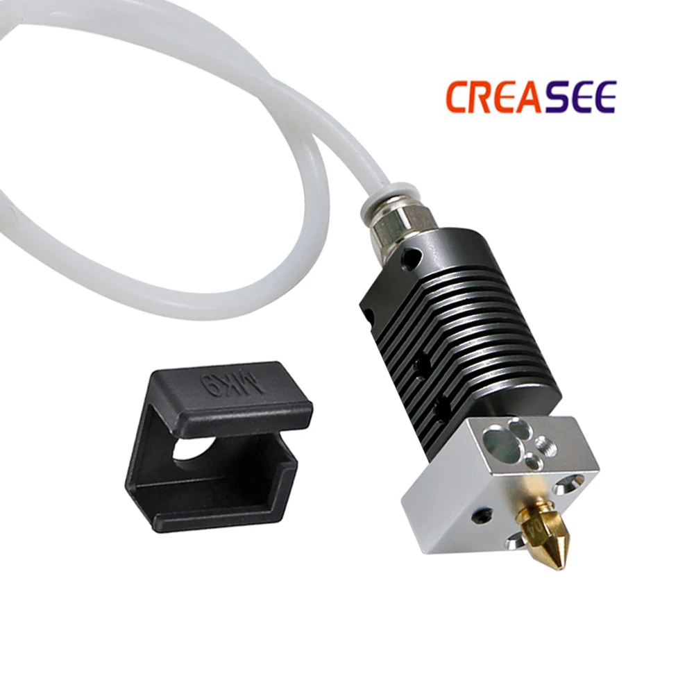 creasee 3d printer extruder hotend nozzle radiator aluminum kit heat block print 3 d parts accessories free global shipping
