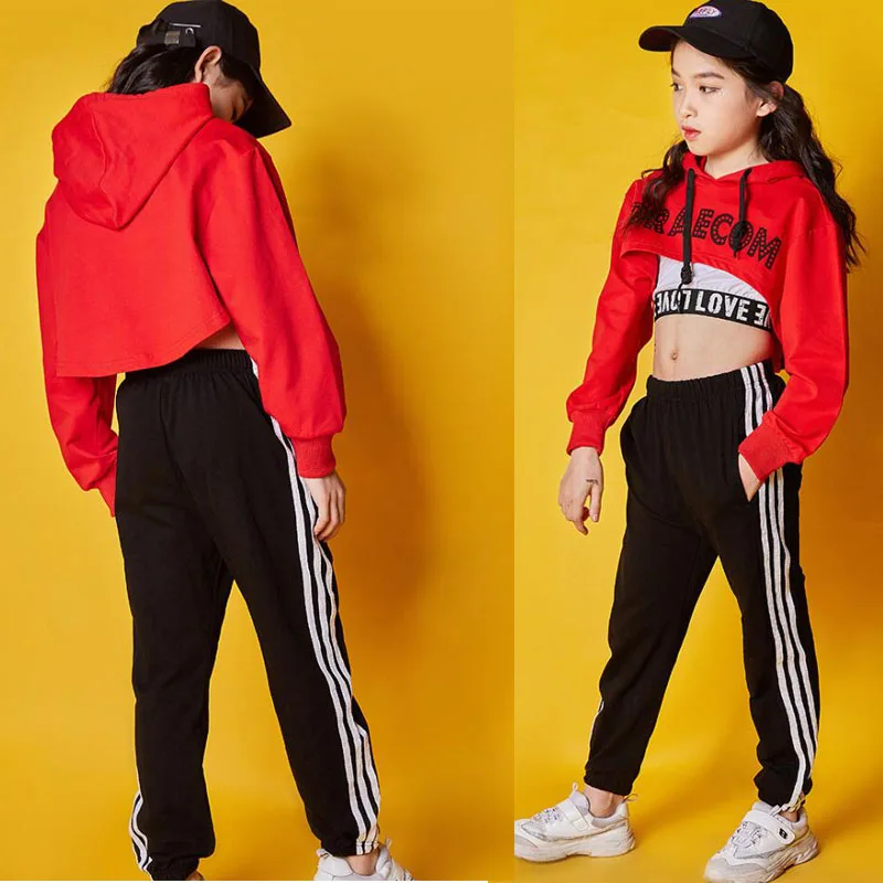 Детская одежда для бальных танцев в стиле хип-хоп костюмы джазовых девочек