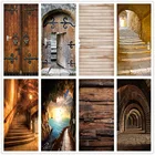 3D наклейка на дверь, деревянные водонепроницаемые обои на клейкой основе для дверей, постер для гостиной, спальни, настенные наклейки сделай сам, домашний декор, наклейка