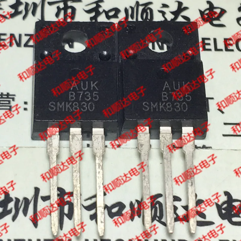 

10pcs/lot SMK830 New Spot TO-220F 500V 4.5A