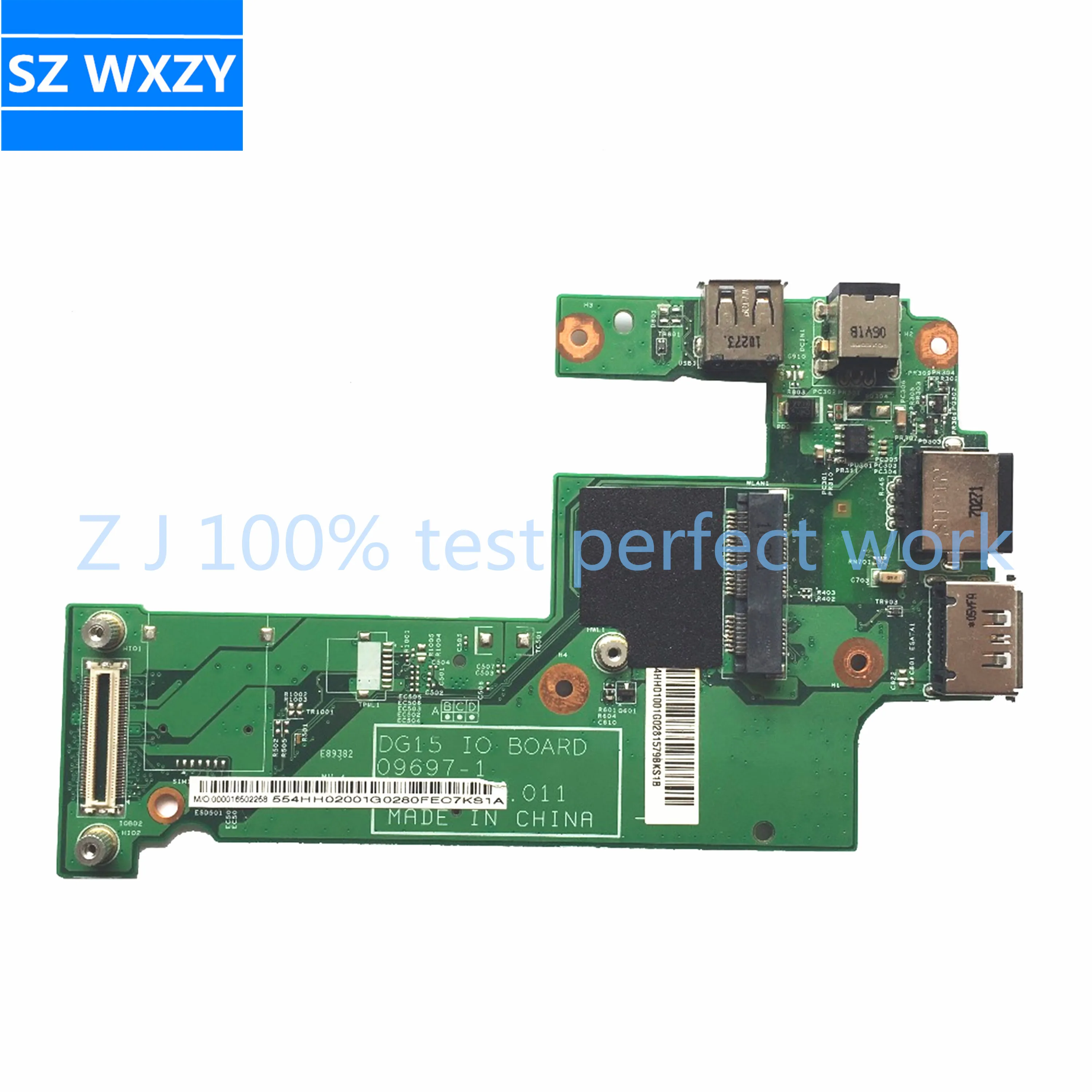 Оригинал для Dell N5010 IO USB DC Jack и плата питания DG15 09697 1 48 4hh02. 011 100% Протестировано