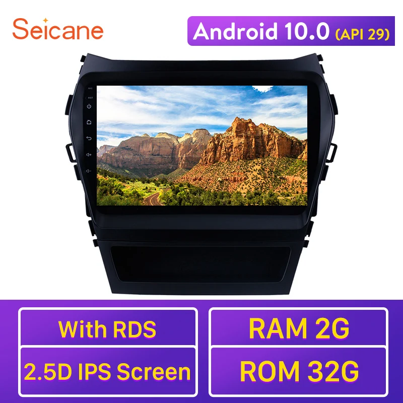 Seicane 9 &quotAndroid 10 0 Автомобильный мультимедийный плеер радио GPS навигация для 2013 2017
