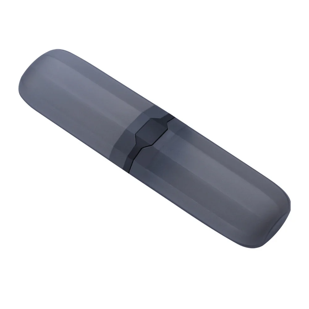 

4PCS Toothbrush Case Travel Portable Brush Box Toothbrush Toothpaste Storage Holder (White, Transparent, Transparent Bla