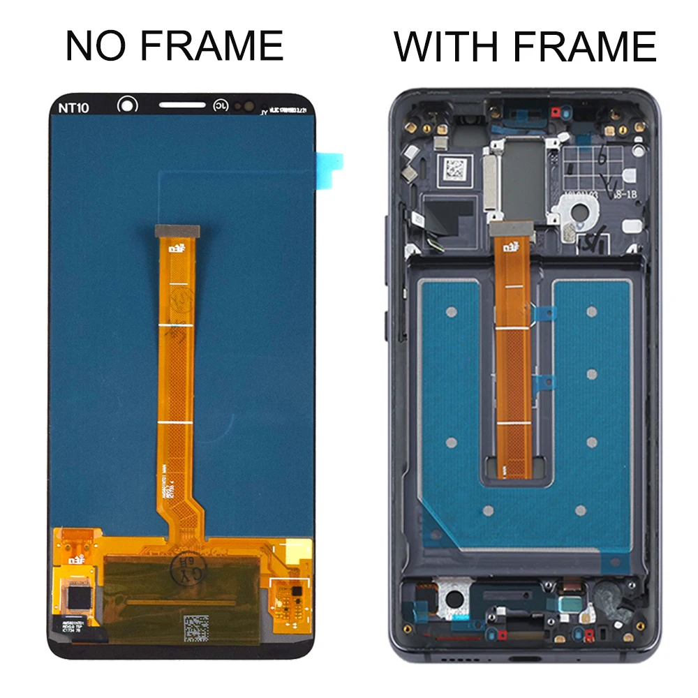 Для 6," huawei mate 10 Pro ЖК-дисплей+ сенсорный дигитайзер с рамкой для huawei mate 10 Pro дисплей