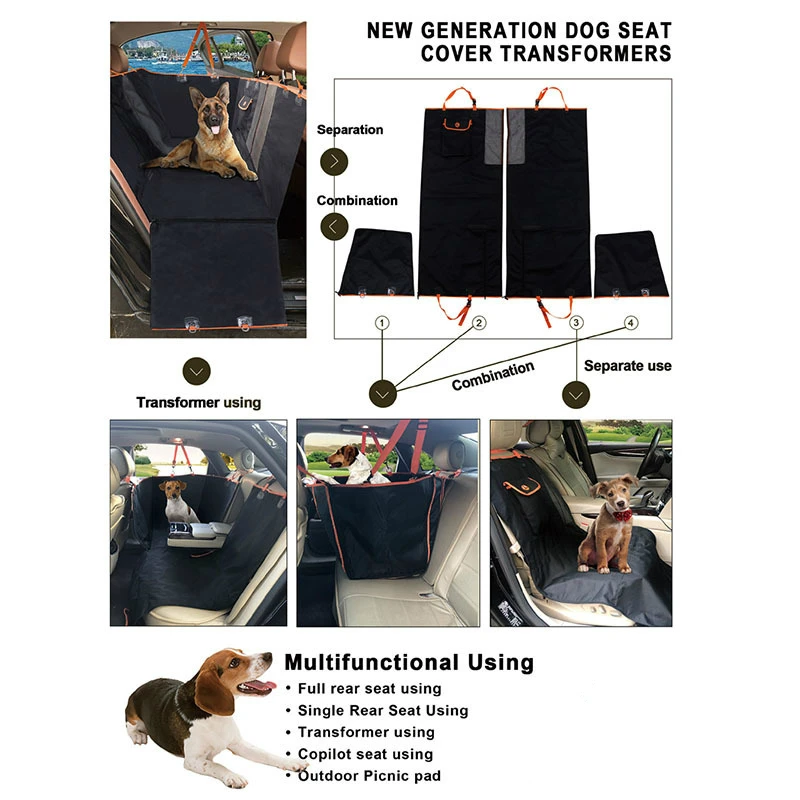 Offerte Nuovi Coprisedili Per Auto Per Animali Domestici Tappetino Per Cani-impermeabile Antiscivolo Resistente Allo Sporco Resistente Ai Graffi. Protezione Sedile Posteriore Per Auto/suv
