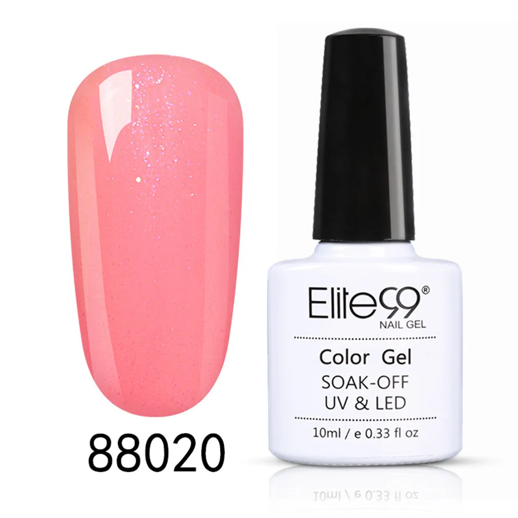 88020 Elite99 10 мл сменный Гель-лак для нейл-арта мрамор Halo эффект гель Перманентный лак для ногтей замачиваемый маникюрный гель для ногтей лак - Цвет: 88020