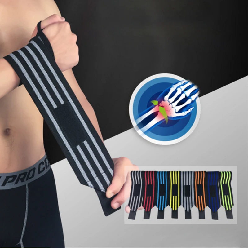 Weight Lifting Training Women Men Fitness Bracers Sports Wristband Body Building Powerlifting Gymnastics Gym Wrist Protector | Спорт и