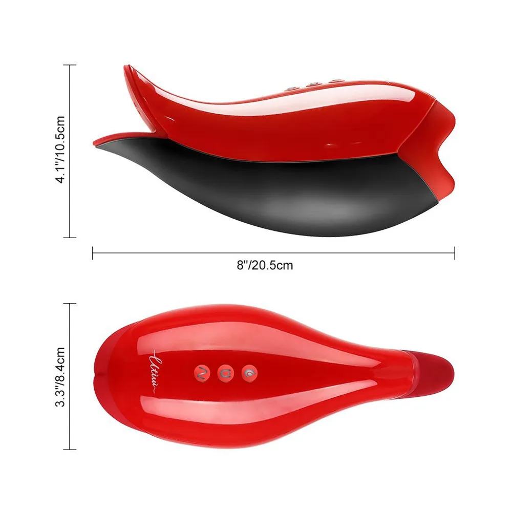 Глубокая сосание языка оральный вибратор секс-игрушки для мужчин стимулятор