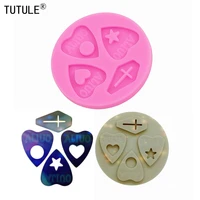 gadgetsshiny glossy cross silicone moldresin crafting flexible silicone moldkeychain epoxy resin earring polymer clay mold