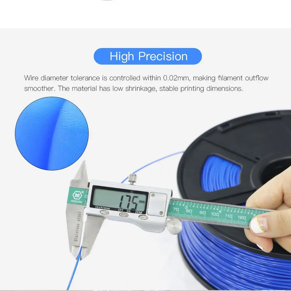 ANYCUBIC ABS печатный материал 1 75 мм кг пластиковые резиновые расходные материалы