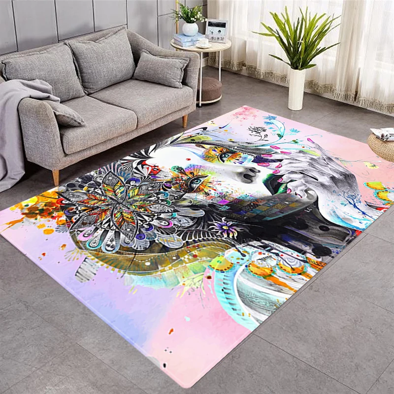 

Non-slip Rug Washable Rug Decoration Living Room Carpet Doormat Entrance Kitchen Small Rug Rugs for Bedroom Welcome Mat