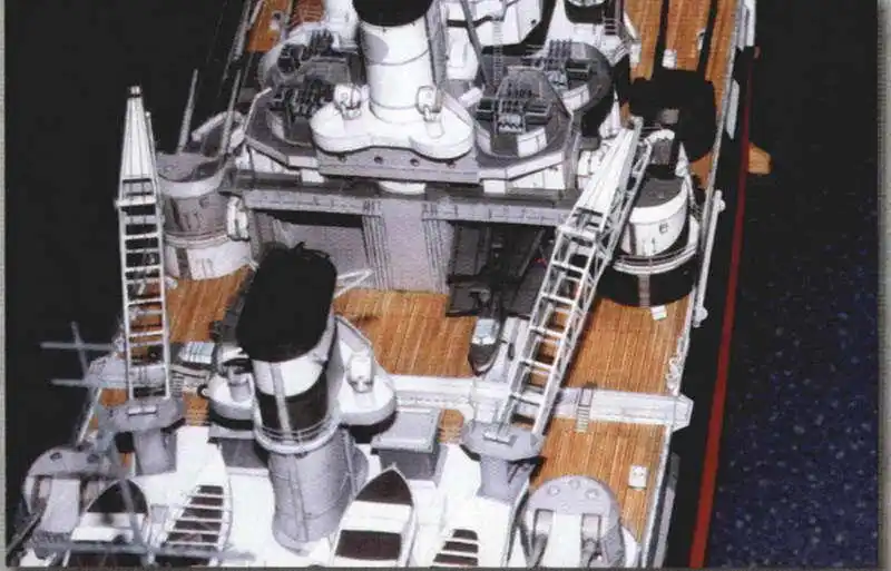 83 см UK Wales Prince Battleship военный корабль DIY 3D бумажная карточка модель Конструкторы строительные игрушки развивающие игрушки Военная Модель