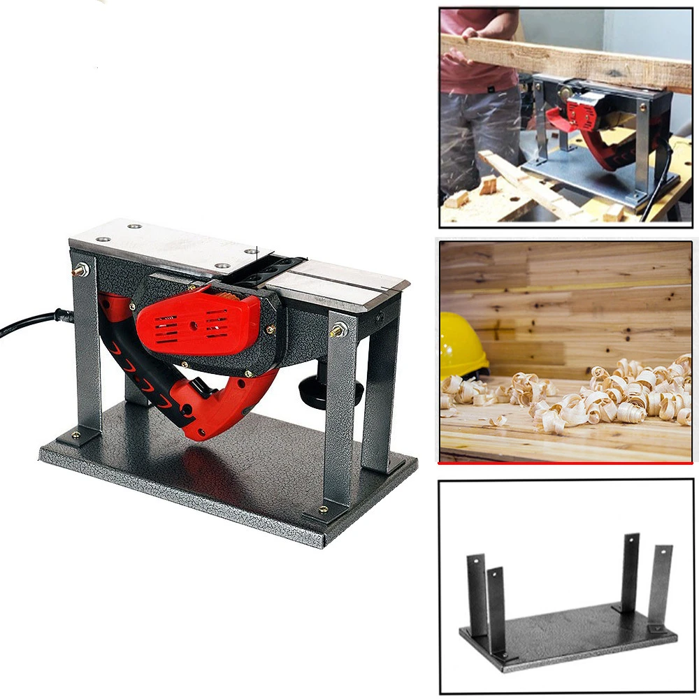 

Строгальный станок для деревообработки, бытовые электрические строгальные станки, направляющий стол, флип-Строгальный станок, черный, прак...