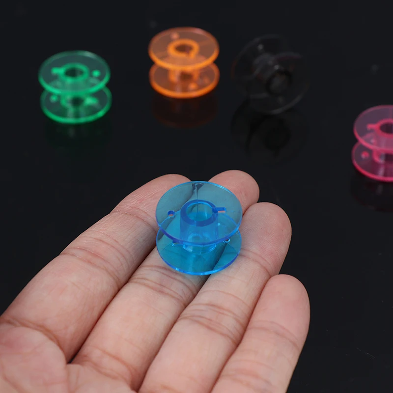 

1set/lot Colorful Plastic 25 Bobbins Sewing Machine Spools With Thread Storage Case Box For Home Sewing Accessories Sewing Tools