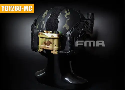 Чехол для тактического пейнтбола NVG или фотошлема с батарейным отсеком модель