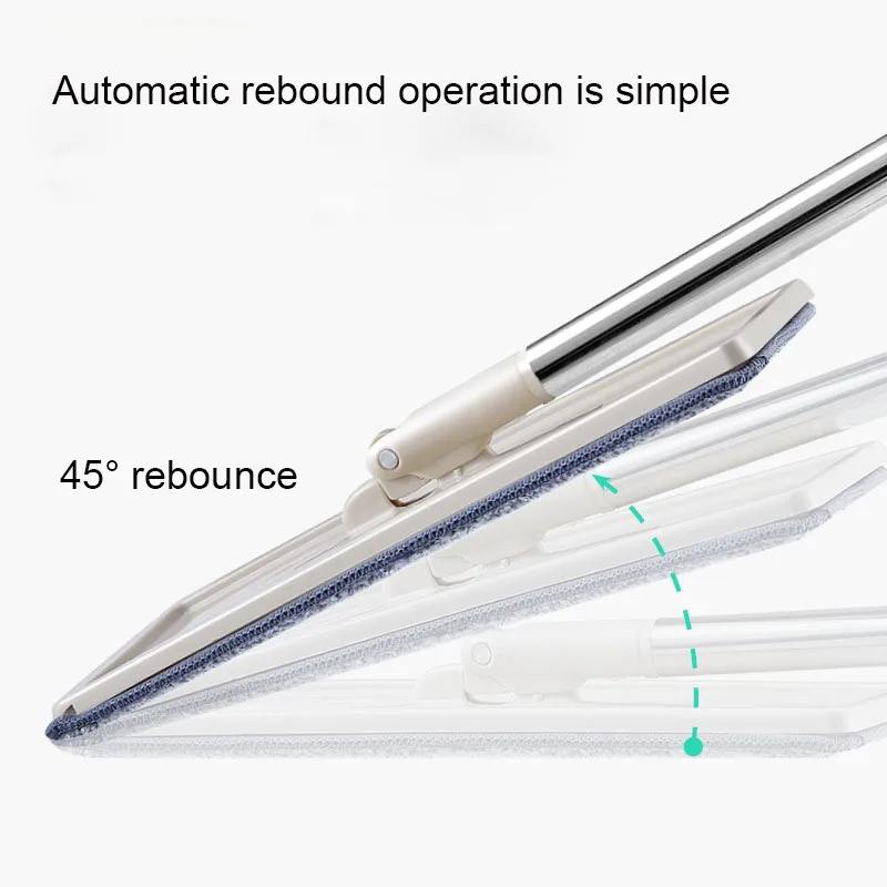 Швабра с распылителем Wonderlife автоматическая тряпка отжимом без рук ультратонкое