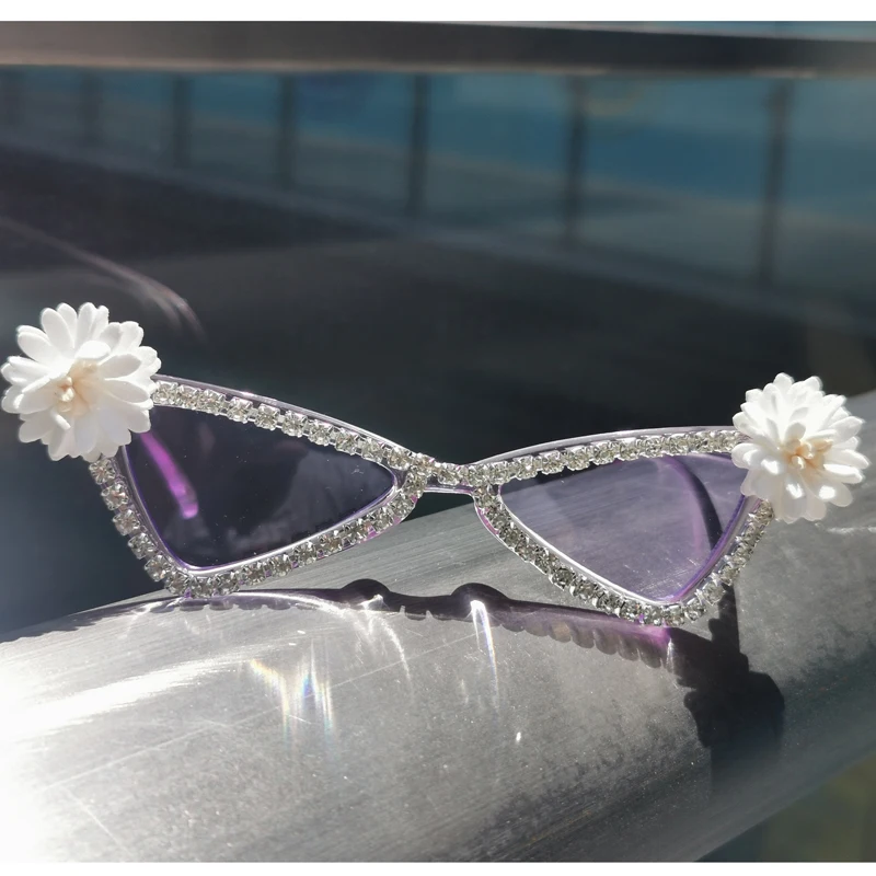 Солнцезащитные очки детские розовые кошачий глаз | Аксессуары для одежды