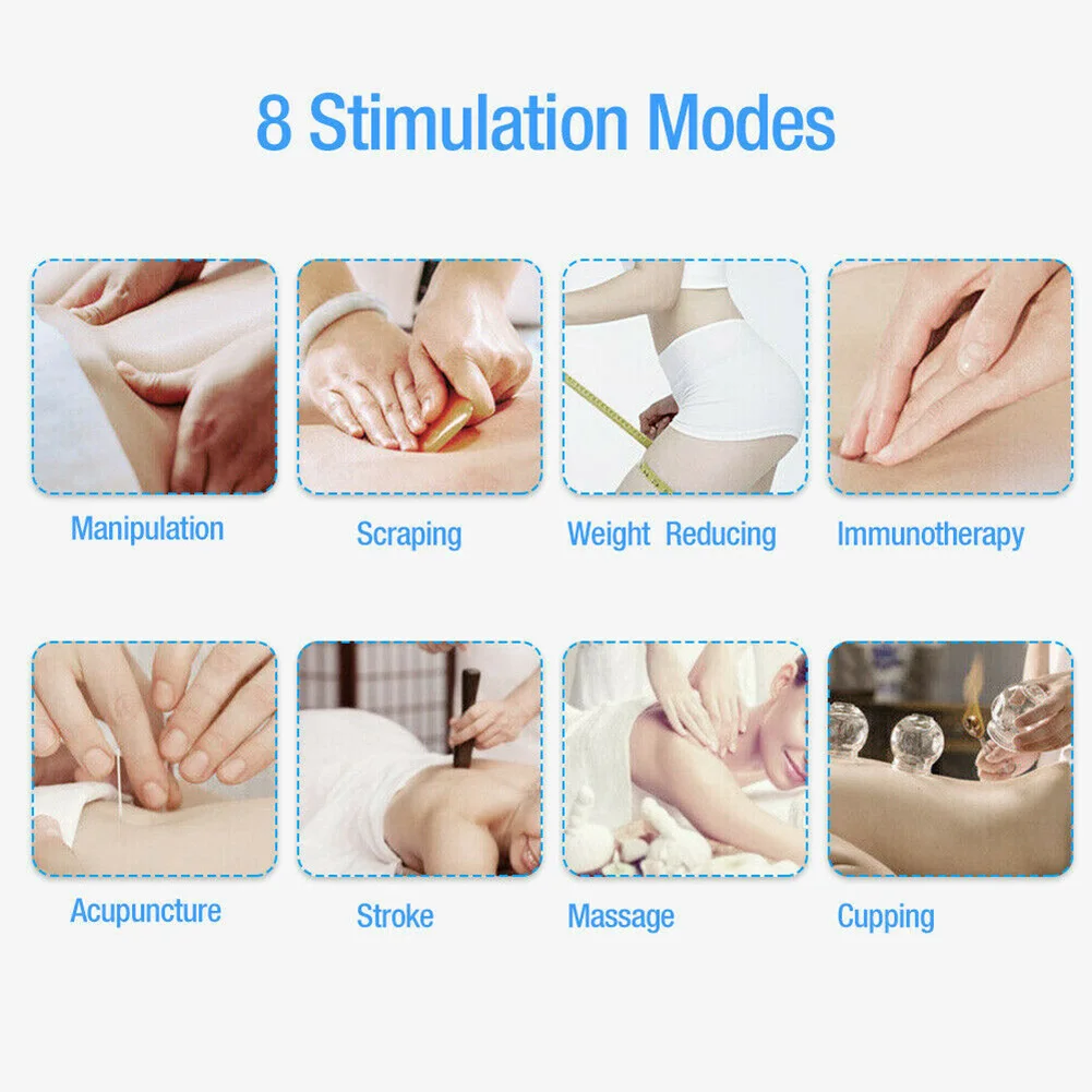 

Mini Tens Unit Machine Electric Pulse Massager Muscle Stimulator Therapy for Pain Relief M2