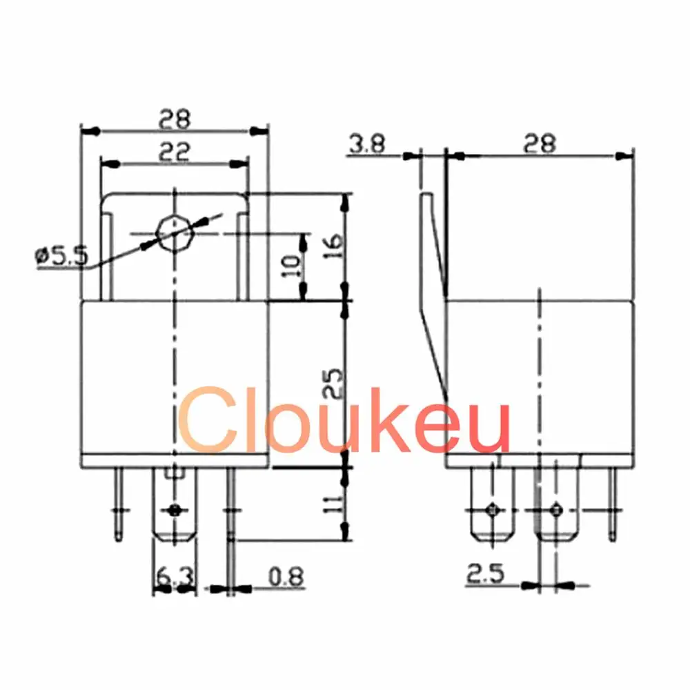 Реле TRV4-L-12V 24V-Z-F -D-F 40A 4pin 5pin | Обустройство дома