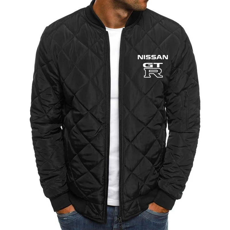 

Winter Men pullover NISSAN GTR Car Logo Print Casual cotton clothes high quality cotton clothes Solid color Thicken Men top