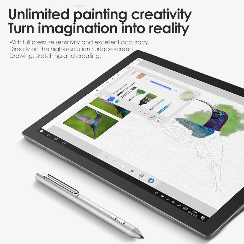 Стилус активный для планшета Pro7 Pro6 Pro5 Pro4 Pro3 стилус сенсорного экрана Microsoft Surface Go