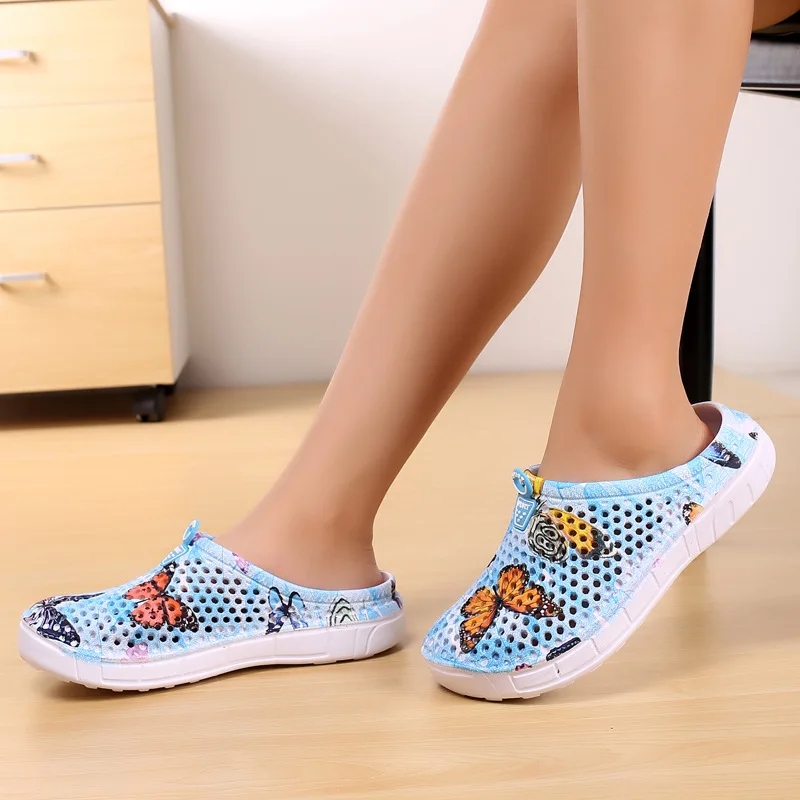 

womens casual Clogs Breathable beach sandals valentine slippers summer slip on women flip flops shoes home shoes for women hjm7