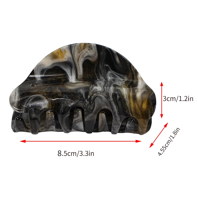 1Pc Candy Color Acrylic Hair Claws Crab Clamp Jaw Clip Make Up Styling Tools Fashion Elegant Headwear For Women Girls |