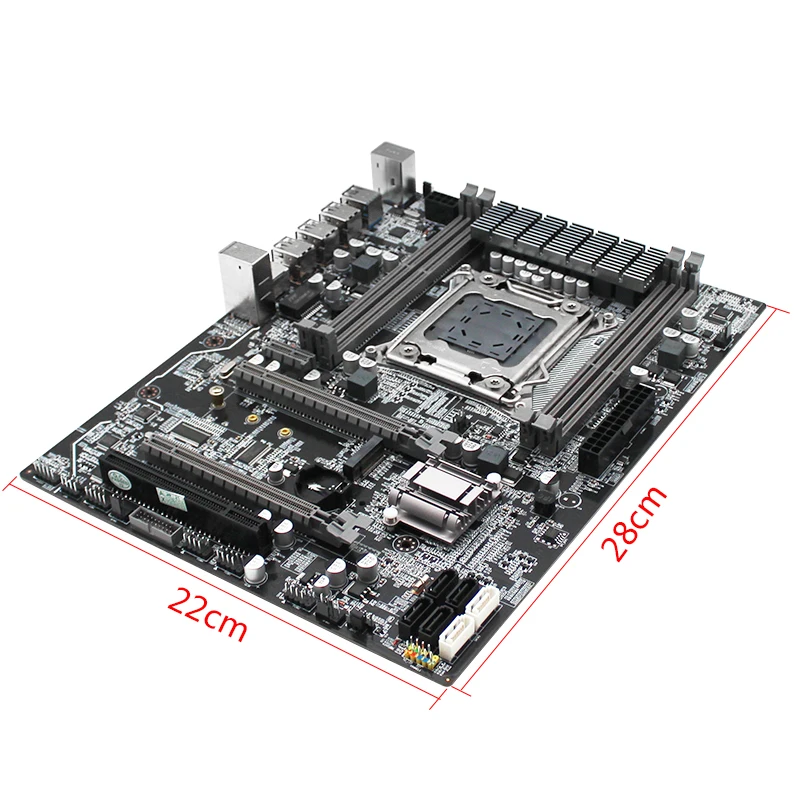 X79 LGA 2011 motherboard set kit atx with Intel Xeon E5 2620 CPU 32G(4*8G) DDR3 REG ECC RAM M.2 NVME SSD X79Z 2.4F | Компьютеры и офис