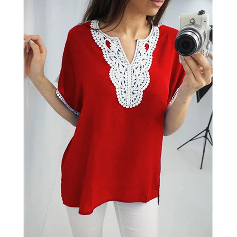 Женская шифоновая футболка женские сексуальные топы с коротким рукавом