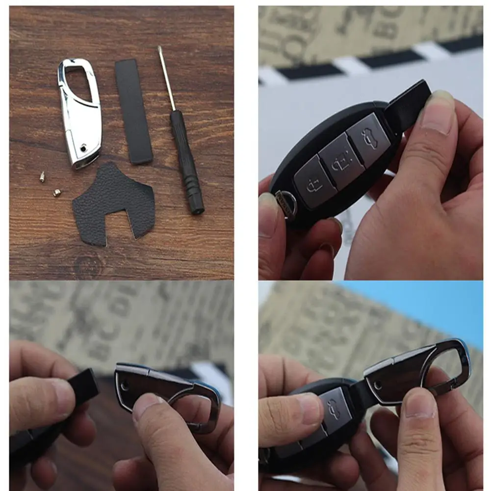 HiMISS мужской кожаный автомобильный брелок креативный Кулон Аксессуар в качестве