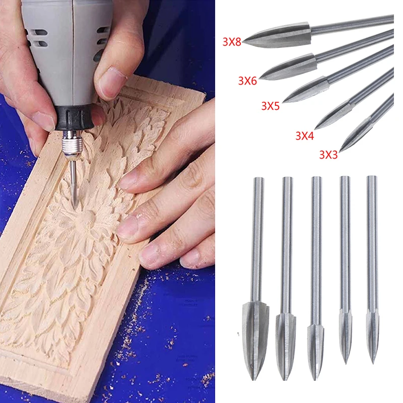 

1pcs 3mm Handle Diameter Wood Carving Machine Crafts Detailed Woodworking Electric Hand DIY Tools