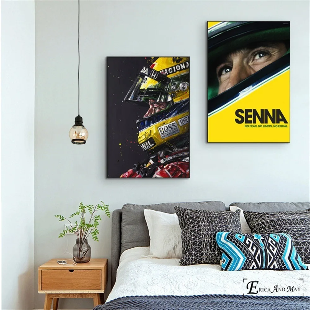 Фигурка Senna акварельная картина ВИНТАЖНЫЙ ПЛАКАТ принты маслом на холсте