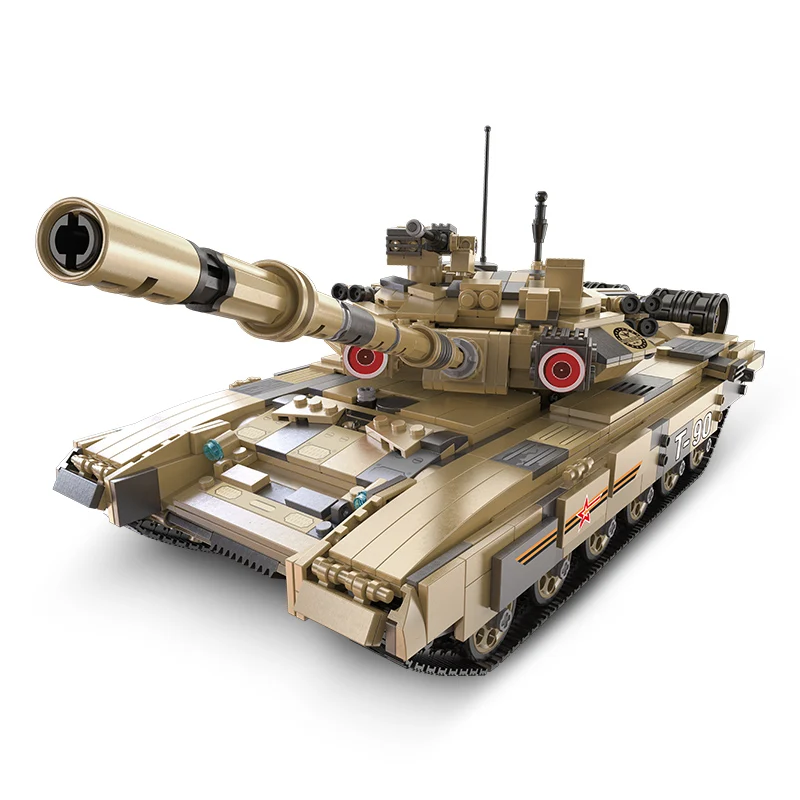 Военная Униформа серии русская T-90 Главный бой танков оружие солдат модель