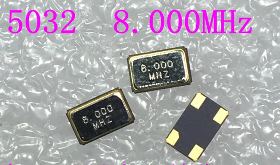 50 шт./лот SMD активный хрустальную вазу 5032 8 М 000 МГц 5 0*3 2 мм 4 Pin Новый