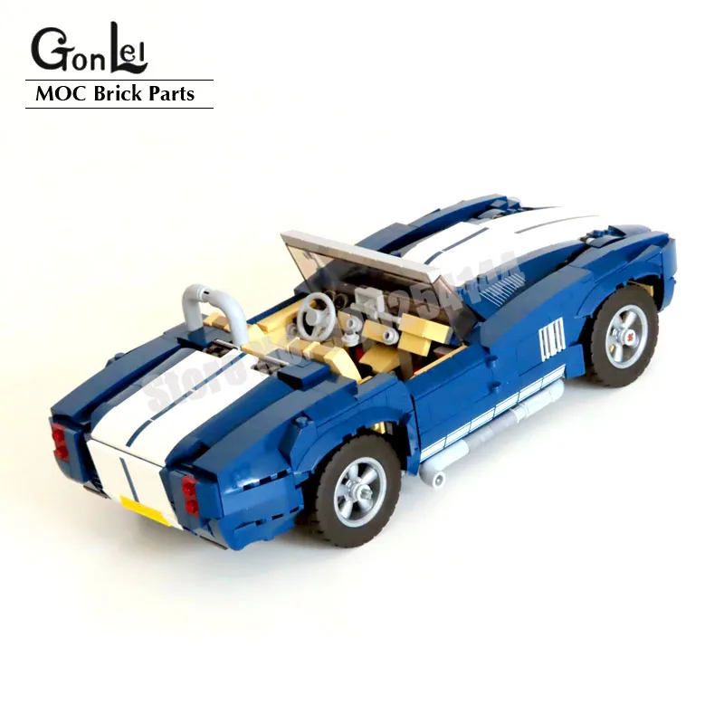 Новый мс 10265 Cobra Roadster конструкторные блоки Детские кубики игрушки &quotСделай