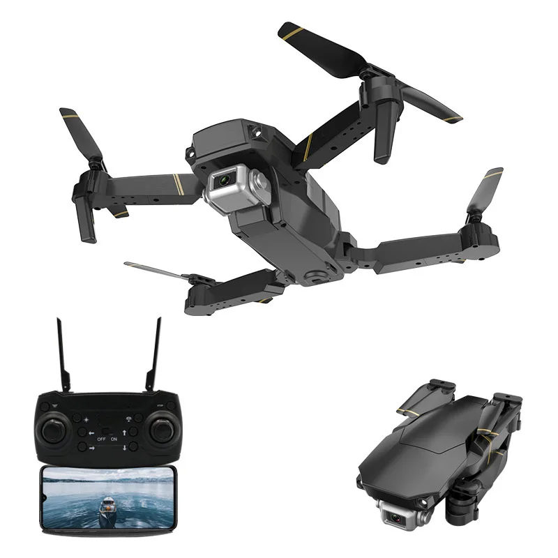 Радиоуправляемый Дрон с камерой HD 1080P FPV Wi-Fi удержание высоты беспилотник