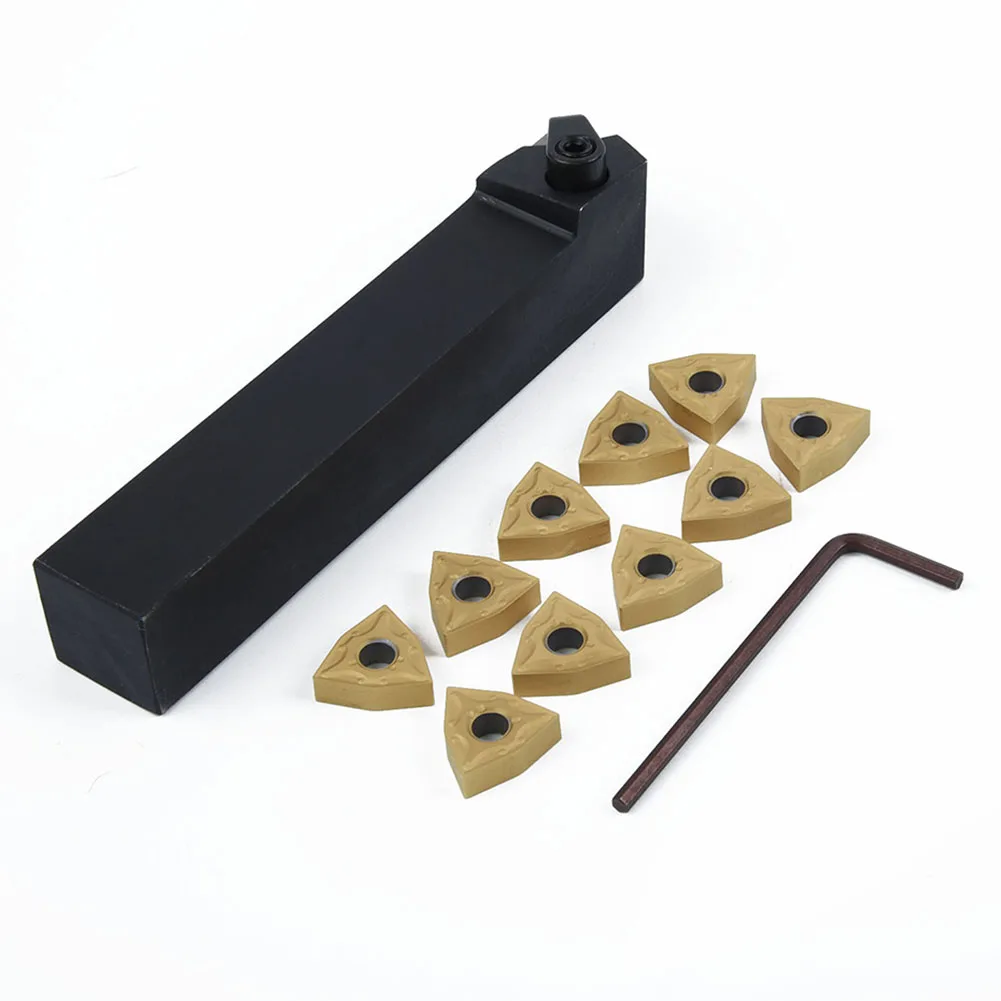 

MWLNR2020K08 Holder CNC Lathe 10 X WNMG080404 Carbide Insert Lathe Turning Tool