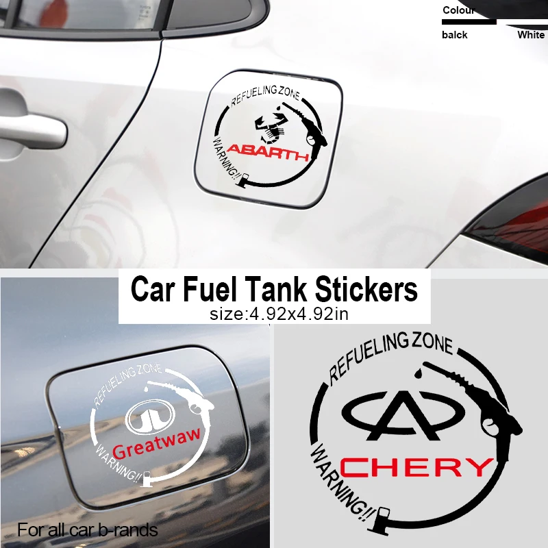 

1pcs Car Waterproof Fuel Tank Cover Sticker for Buick Enclave Regal Lacrosse Encore Excelle Envision Window Car Accessories