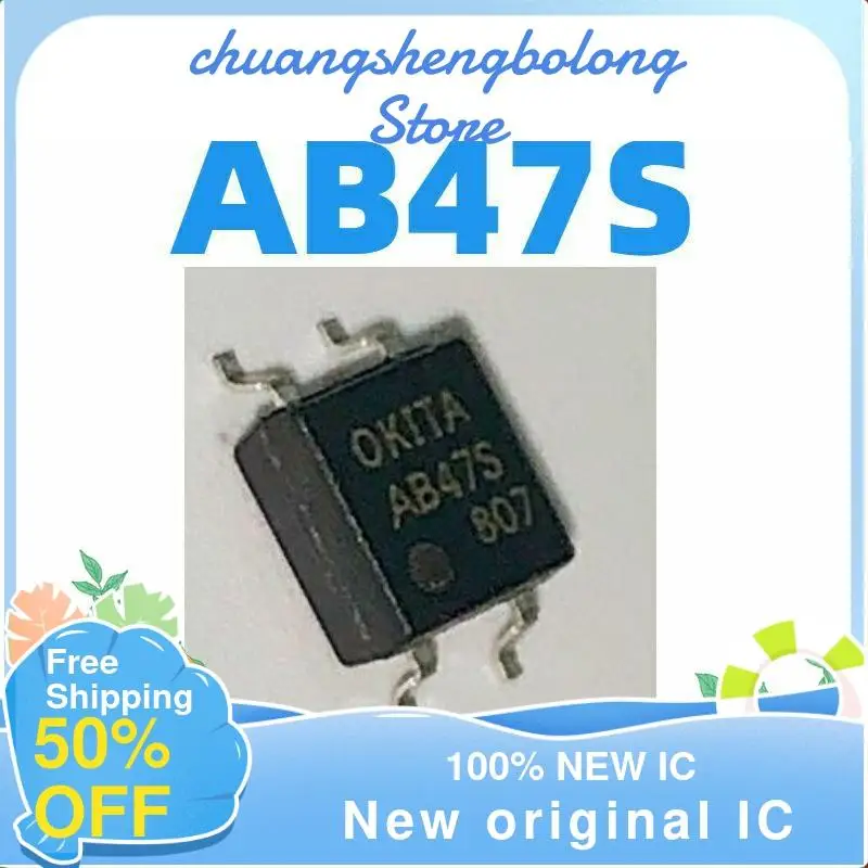 10-200PCS AB47 AB47S AB48F SOP-4 New original IC