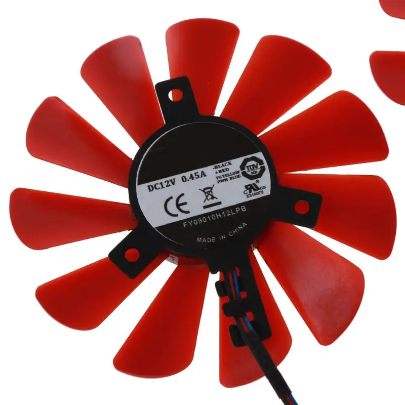 FY09010H12LPB Сервер охлаждающий вентилятор DC 12V 0.45A 4pin Графика карты кулер