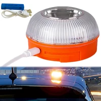 car emergency light v16 autonomous emergency beacon road flares magnetic help flash roadside traffic safety warning charge lamp