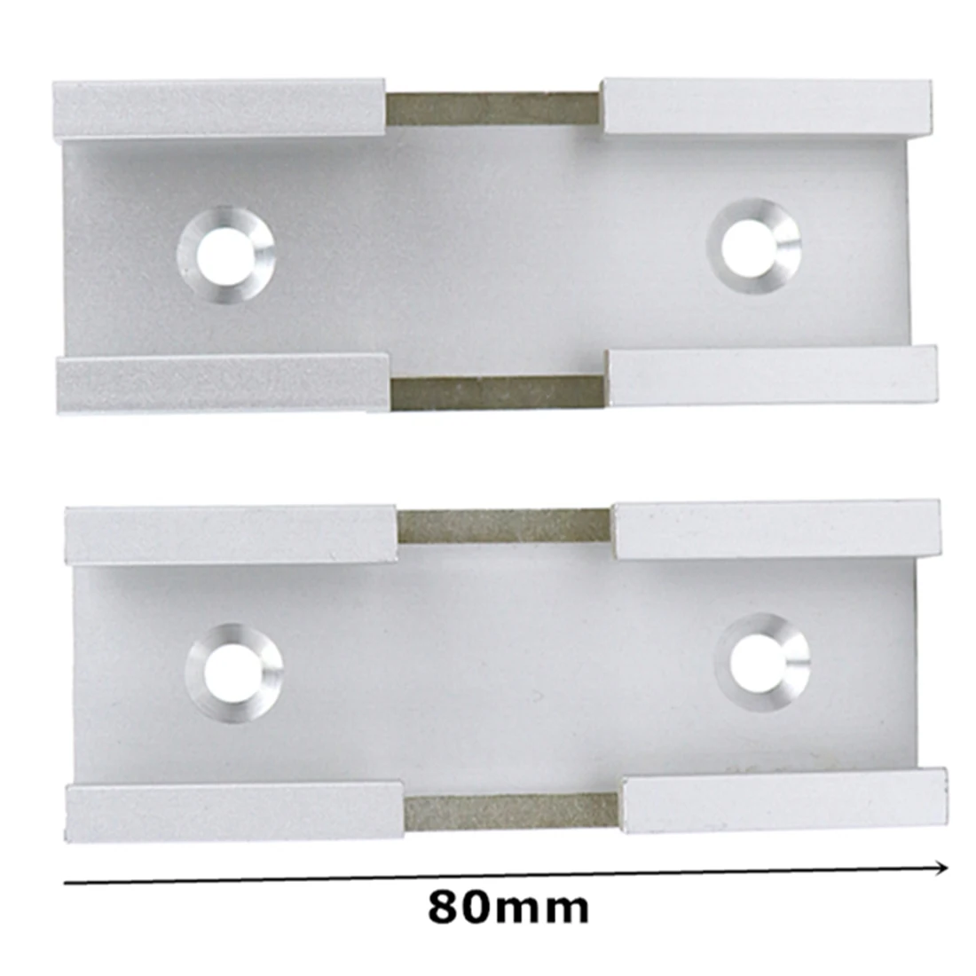 

3/4 \" T-slot Miter Jig Drill press Router press Silver Part T-track Screws