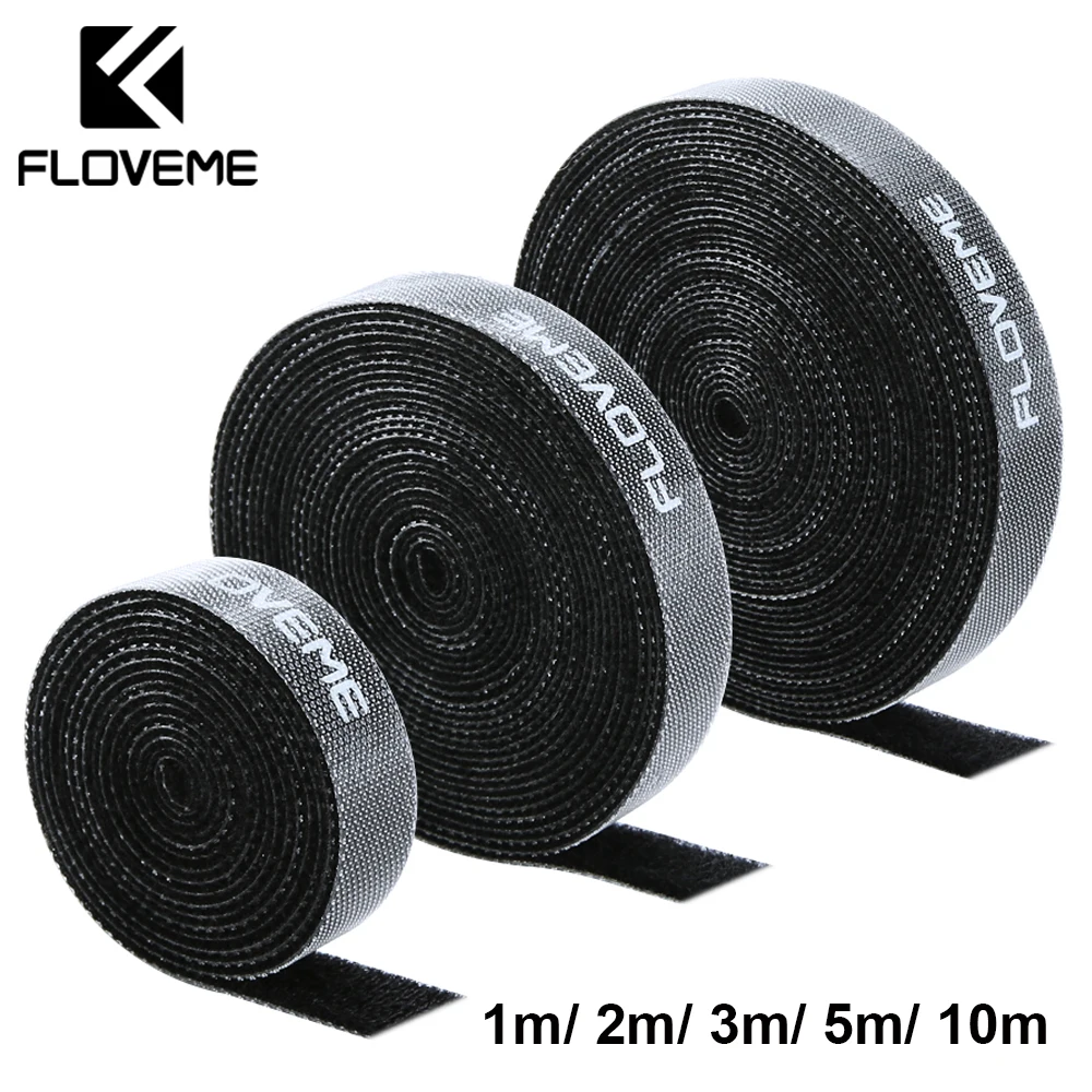 FLOVEME Cable Organizer Wire Winder Clip Earphone Holder Mouse Cord Protector HDMI Management For iPhone Samsung USB | Электроника